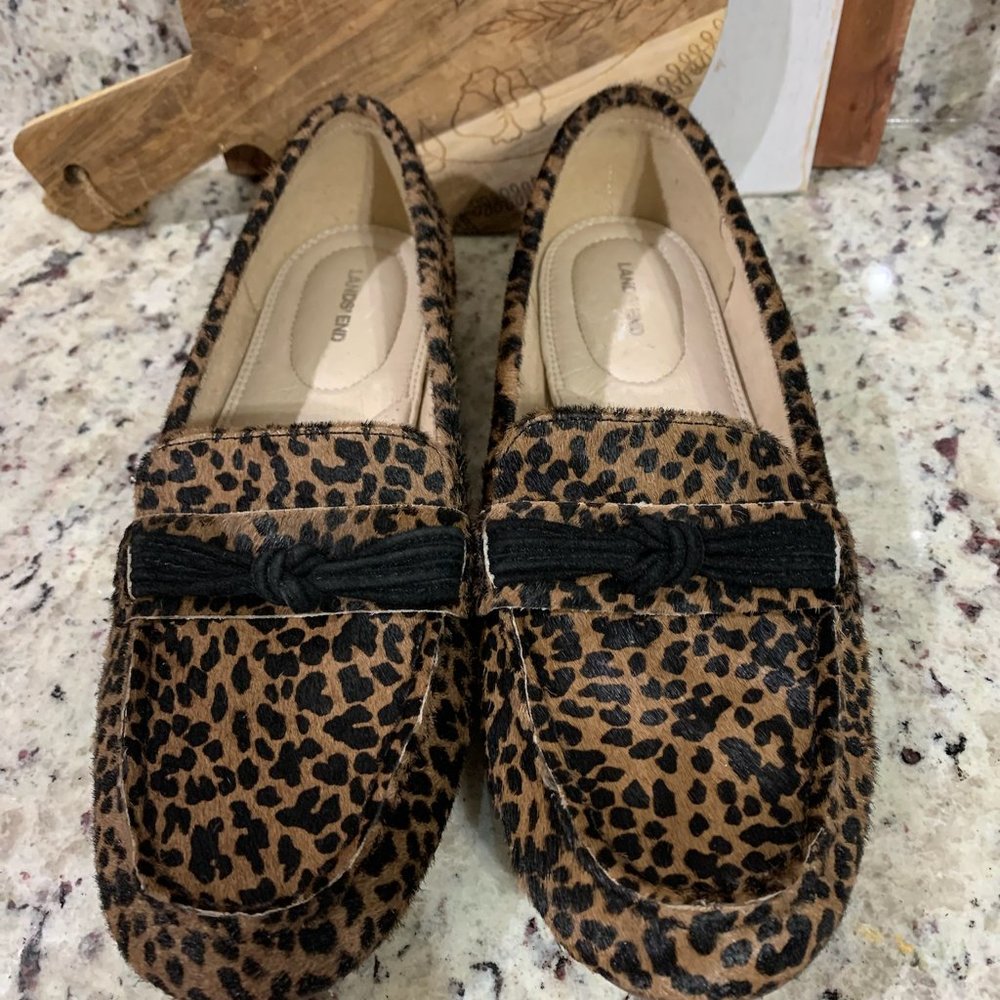 Lands' End Calf Hair Loafer